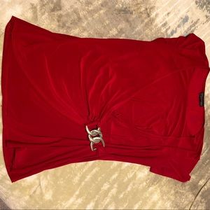 Cute red top just in time for Valentines Day!